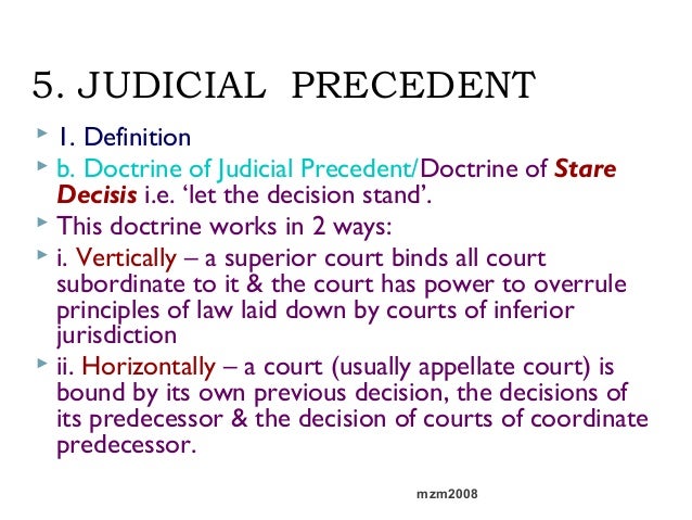 Cheap Law Essays On Judicial Precedent