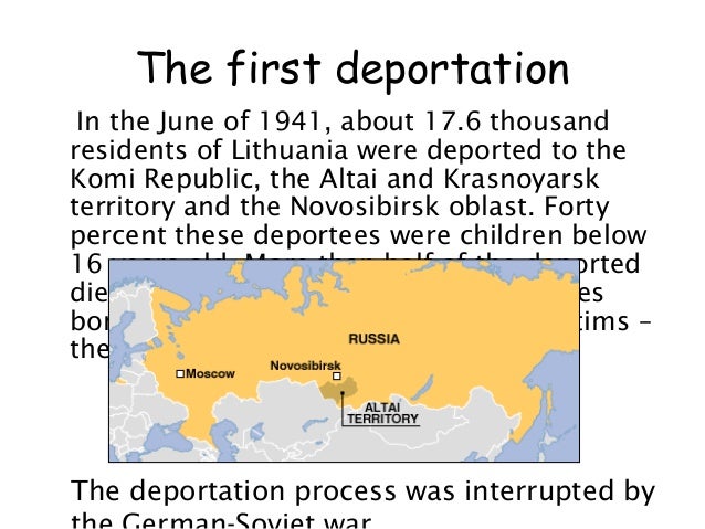 “Spring” In 1948, May 22-23rd, adeportationsoperation called"Vesna" (“Spring”)took place. It wasplanned to deport12 134 fa...