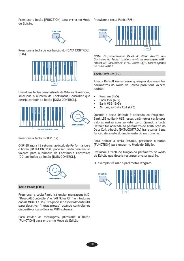 de piano manual