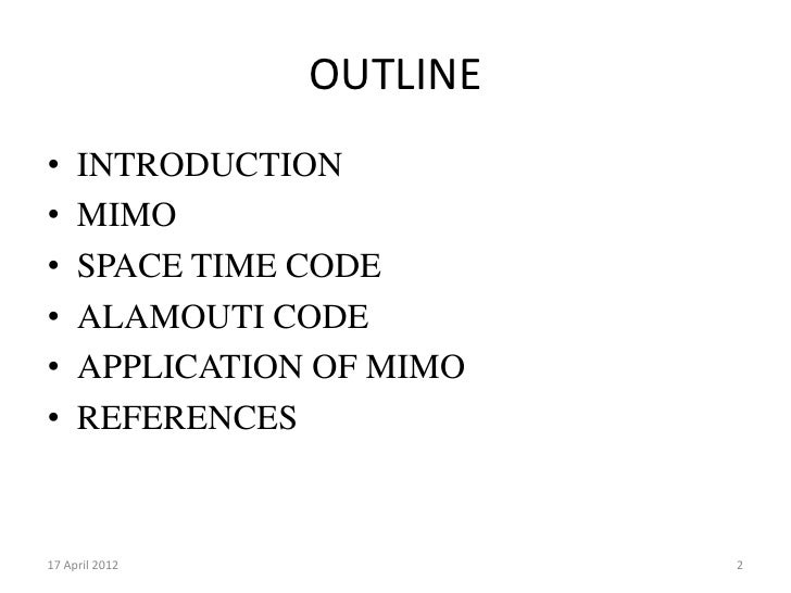 space time block coding for wireless communications Space-time block coding for wireless communications space-time coding is a technique that promises greatly improved performance in wireless communication systems by using multiple antennas at the transmitter and receiver. space time block coding for wireless communications Space-time block coding for wireless communications space-time coding is a technique that promises greatly improved performance in wireless communication systems by using multiple antennas at the transmitter and receiver.
