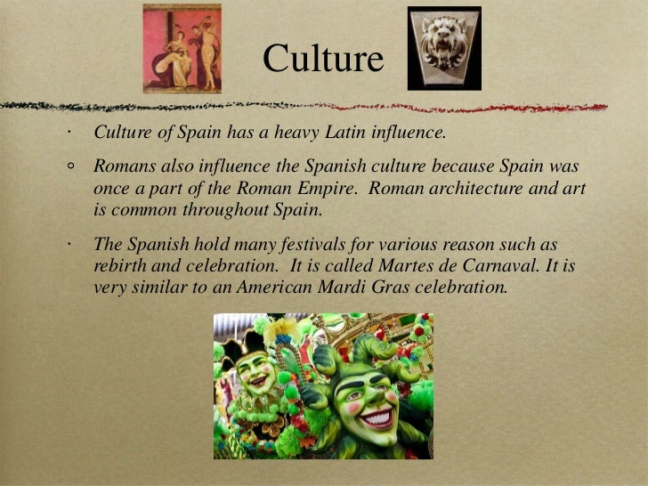 Spanish presentation template image