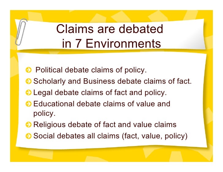 Claim Of Fact Essay Examples