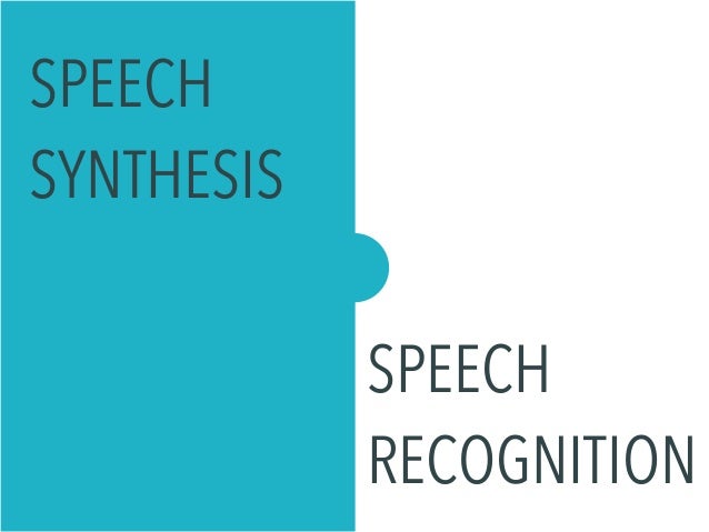 speech systhesis speech systhesis