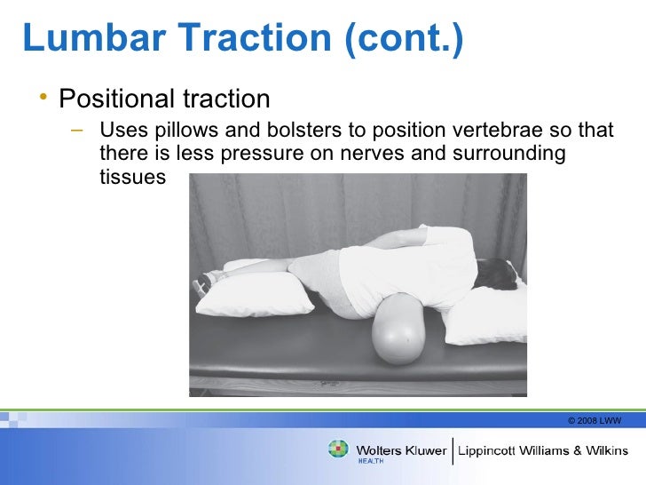 Spinal Traction, Knight & Draper 2008