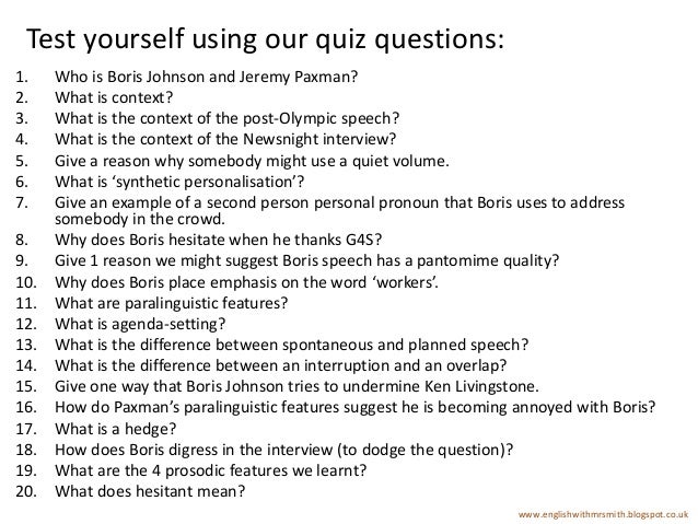 Printable Quiz About Yourself | spoken language quiz Printable Quiz About Yourself | spoken language quiz