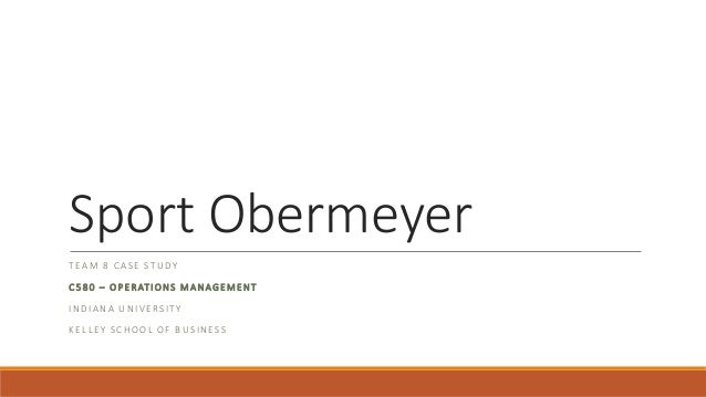 sport obermeyer case study solution Sport obermeyer increases profits by two-thirds with probabilistic m l fisher, j h hammond, w obermeyer, and a raman, (1994) “making supply meet. sport obermeyer case study solution Sport obermeyer increases profits by two-thirds with probabilistic m l fisher, j h hammond, w obermeyer, and a raman, (1994) “making supply meet.