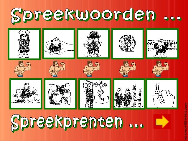 Spreekwoorden met trefwoordwerkwoord Spreekwoordennl