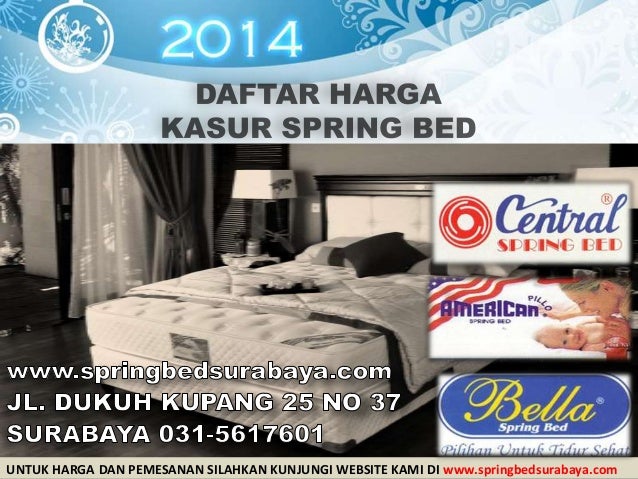 daftar harga kasur bed daftar harga kasur bed