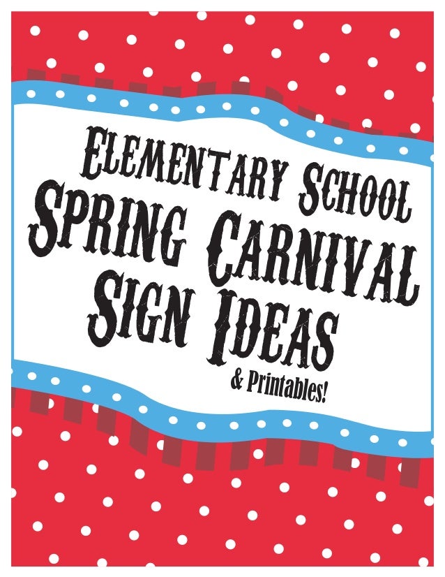 Free of charge Printables Drop Fundraisers RoomMomSpot photograph relating to Free Printable Carnival Signs called No cost Printables Slide Fundraisers RoomMomSpot