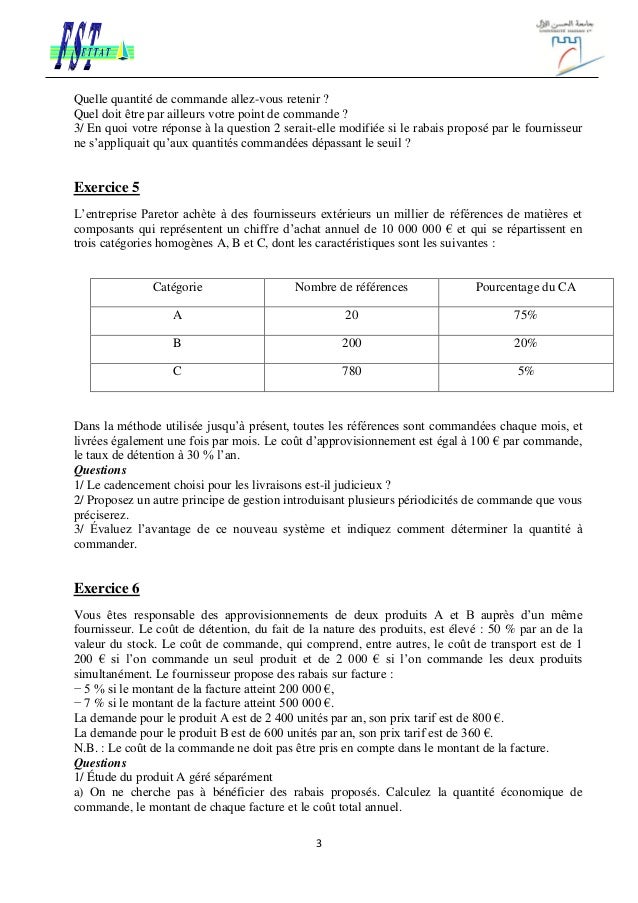 Exercice de stock options