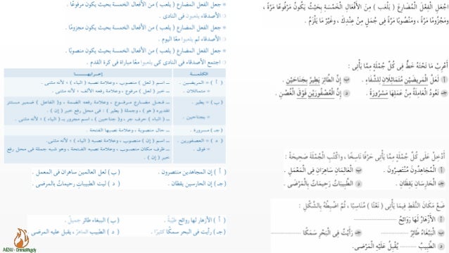 ننشر ... اقوى كراسة مراجعة نهائية فى النحو للصف السادس الترم الثاني -4-638