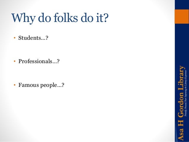 Why people plagiarize