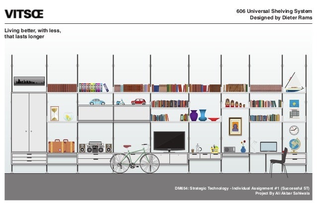 Dieter Rahms- 606 Universal Shelving System