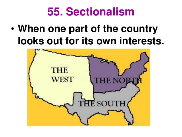 sectionalism