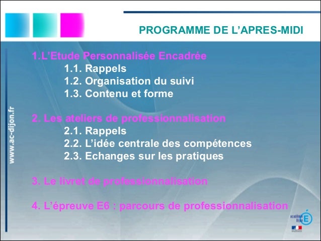 exemple de epe bts tourisme