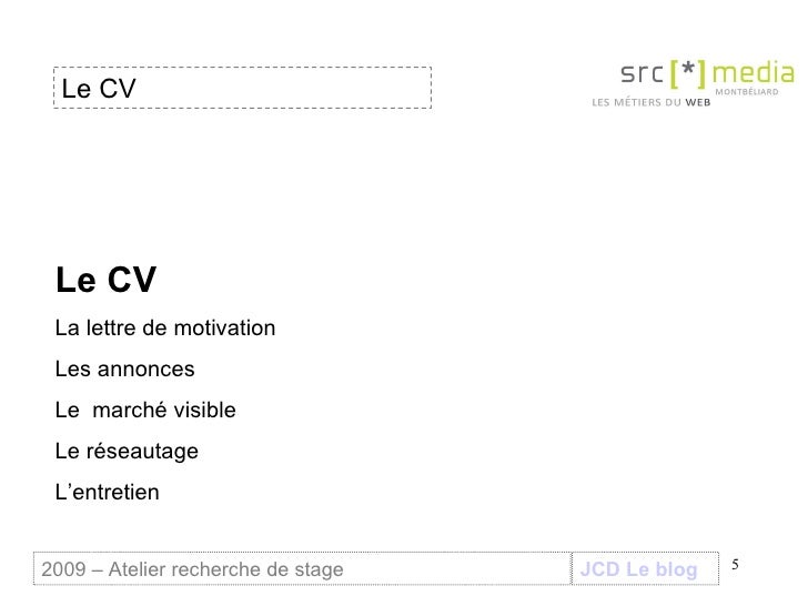 modele cv dut src