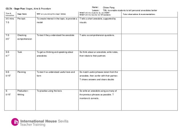 Cambridge CELTA Course information, Nottingham