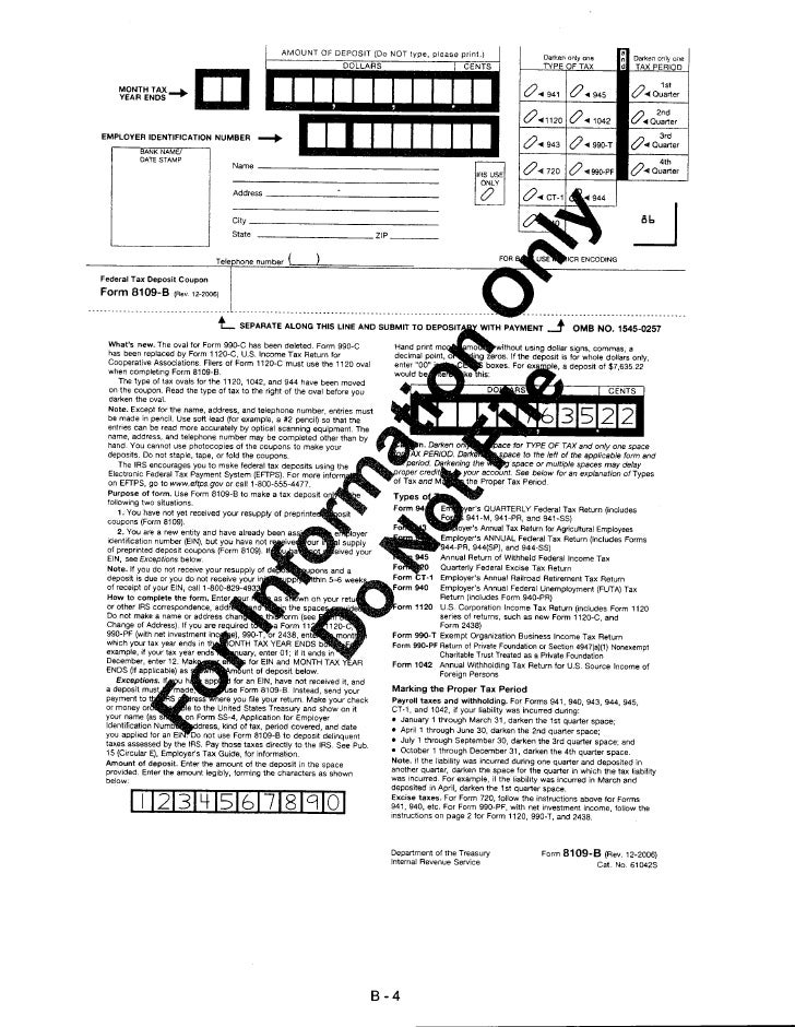 irs form 8109 deposit coupon coupon classes in houston irs form 8109 download