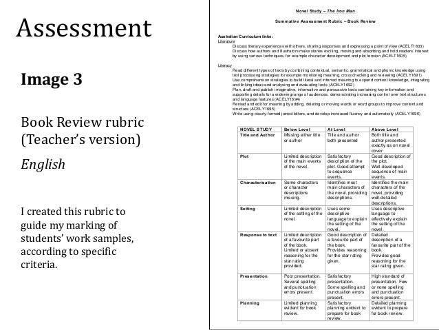 book report criteria standard 5 assessment presentation book report criteria standard 5 assessment presentation