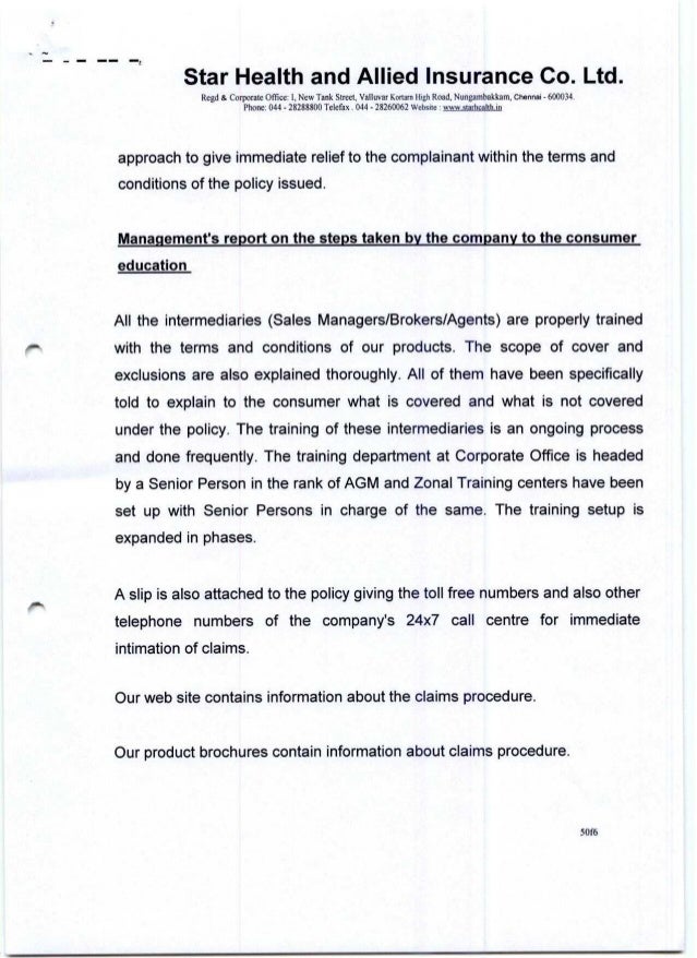Star health allied company profile Star health allied company profile