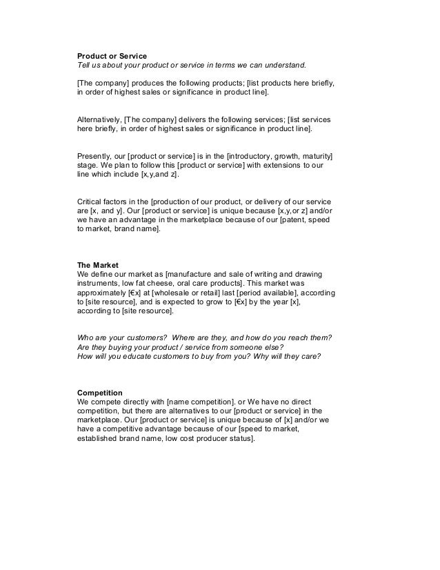 Business Plans for Mobile