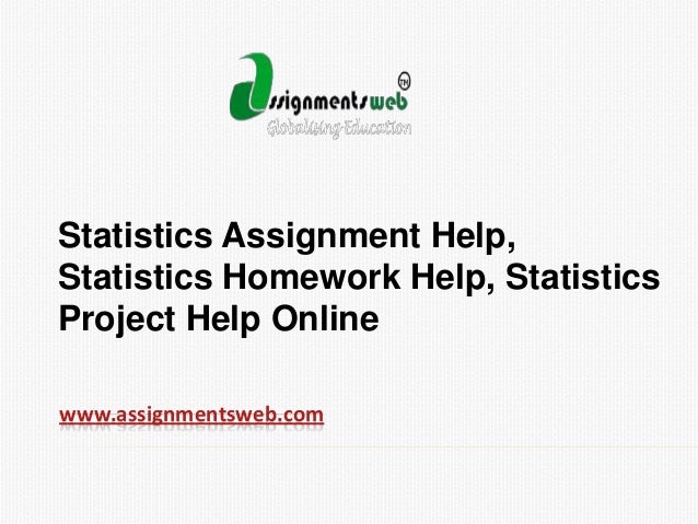 statistics project help
