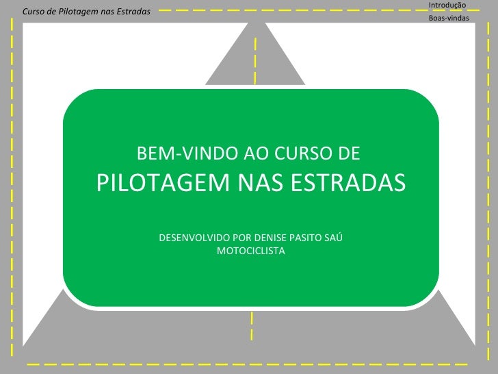 Curso de pilotagem de carros