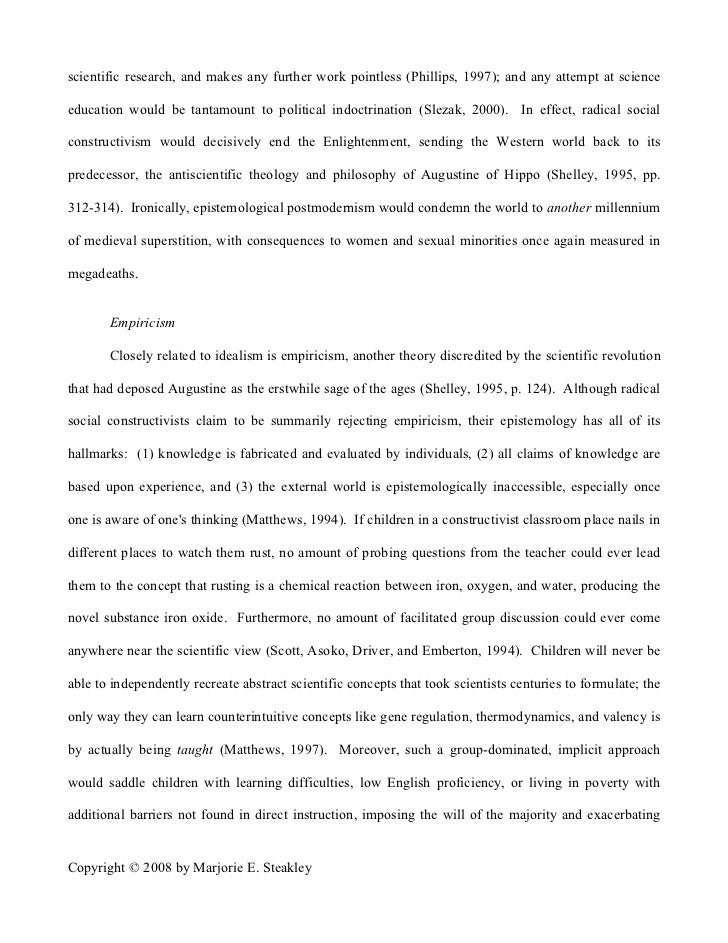 Thesis on long term care