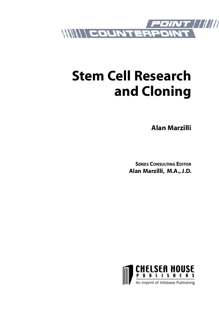 Stem cell research essay outline