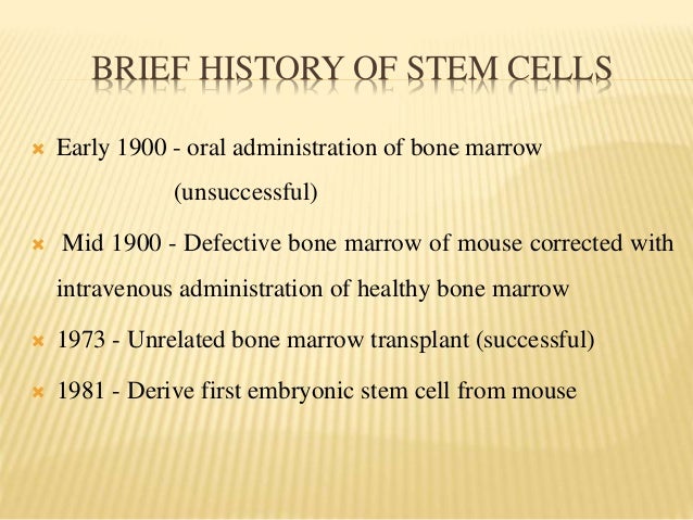 embryonic stem cell research history embryonic stem cell research history