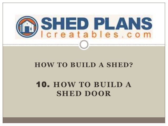 Shed Doors