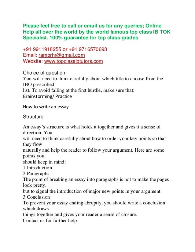 Basic Guide to Essay Writing - Kathy s Home Page