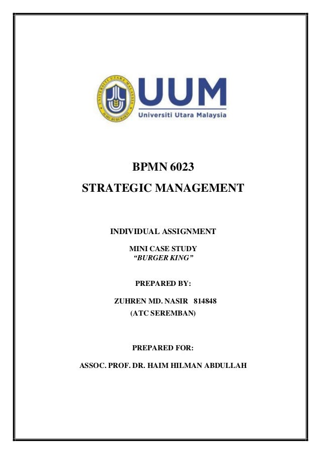 Burger King Business Level Strategy Essays