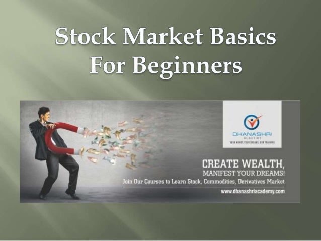 stock market basics definitions