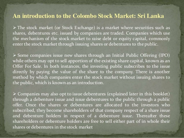 Stock market terms options