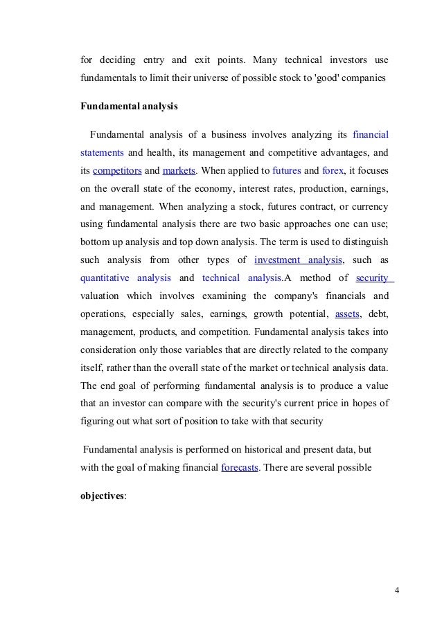 Forex market mba project