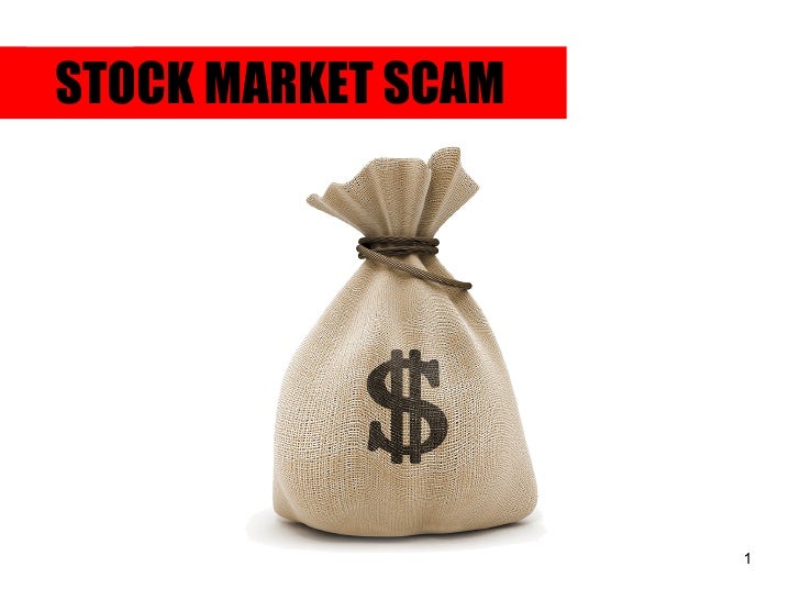 recent scam in stock market