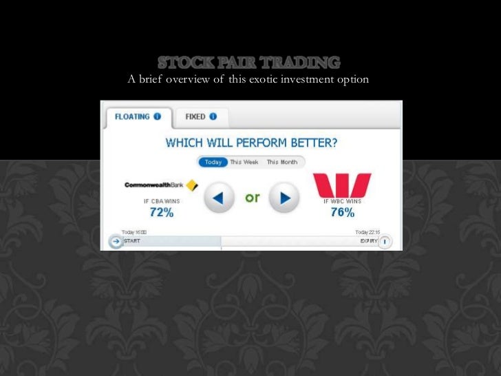 Exotic stock options
