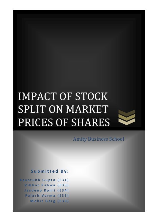Do stock options split when a stock splits