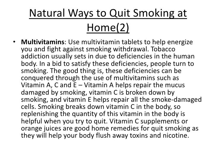 Natural Remedies For Nicotine Withdrawal Symptoms Natural Remedies For Nicotine Withdrawal Symptoms