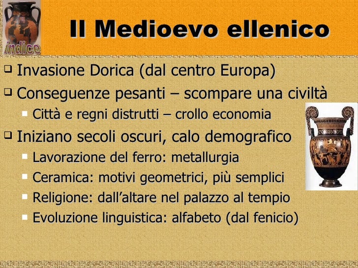 Cos è Il Medioevo Ellenico