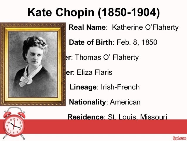 kate chopins the story of an kate chopins the story of an