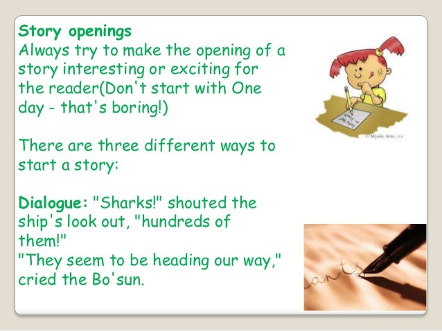 Starting A Narrative Essay