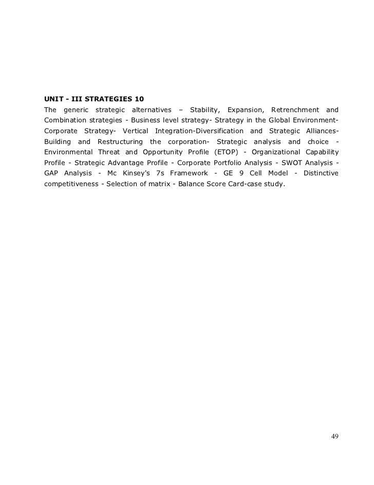 Corporate strategy vertical integration diversification and strategic alliances