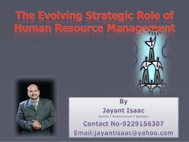 strategic role of human resource management essay strategic role of human resource management essay