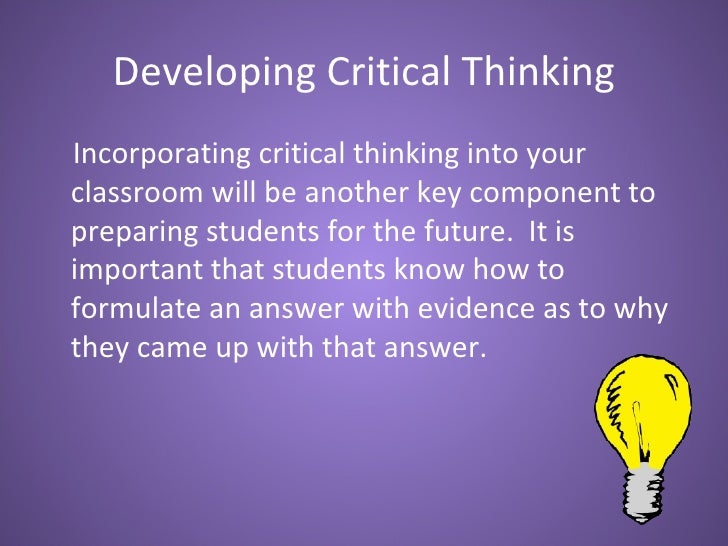 critical thinking skills in literature Use the questions on this printable sheet to discuss any book your students might be studying they will practice critical thinking skills while considering the personal impact and perception of literature. critical thinking skills in literature Use the questions on this printable sheet to discuss any book your students might be studying they will practice critical thinking skills while considering the personal impact and perception of literature.