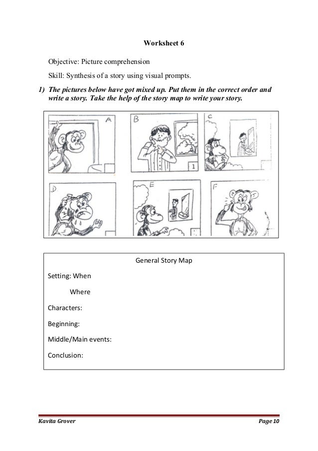 Help students write a story Help students write a story