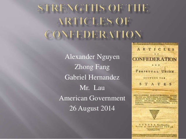 Articles of confederation saq picture