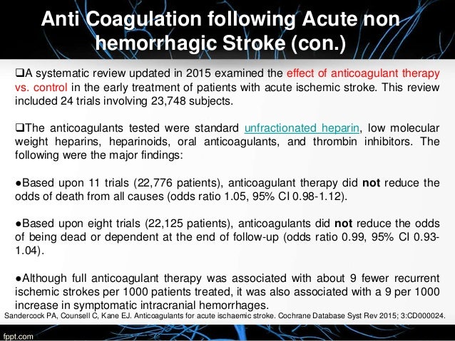 what reasons a stroke on both facets of the mind