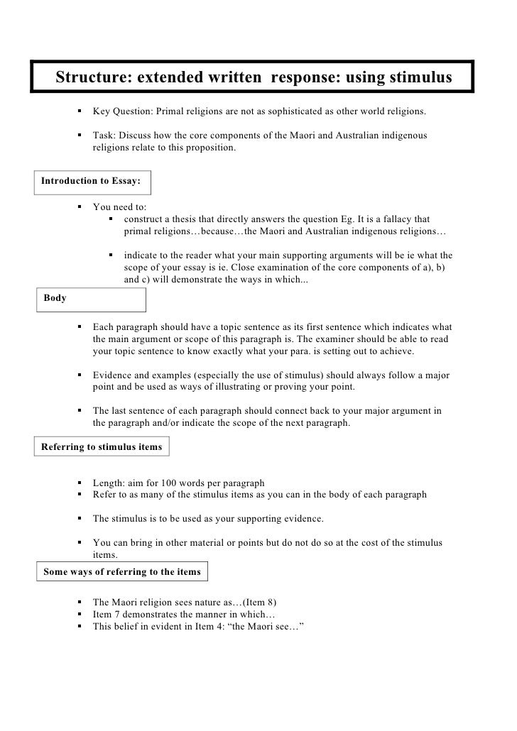 Example of history extended essay